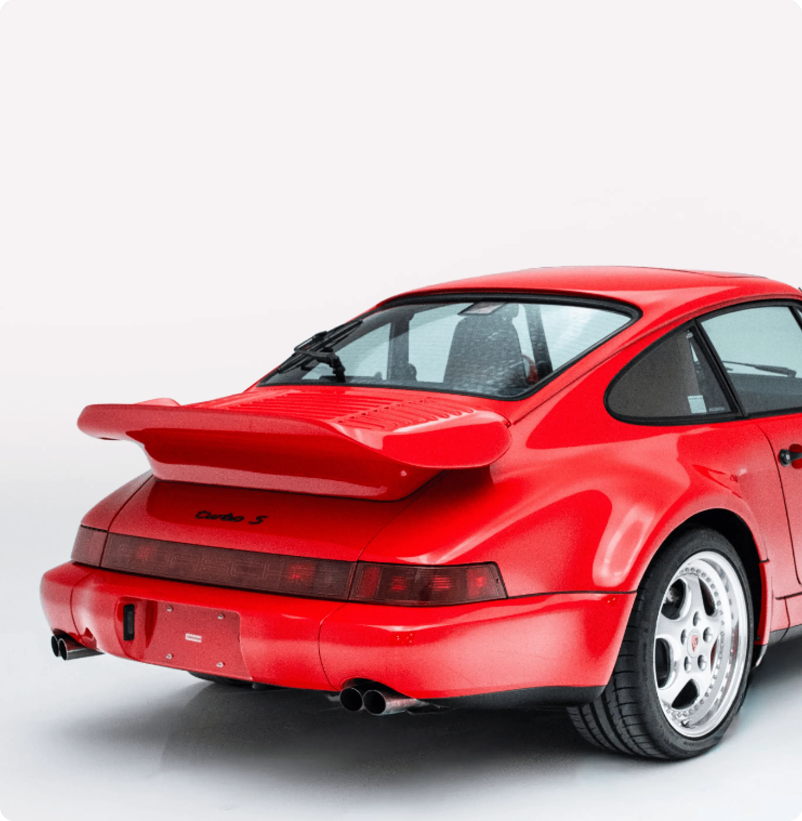 Red sports car