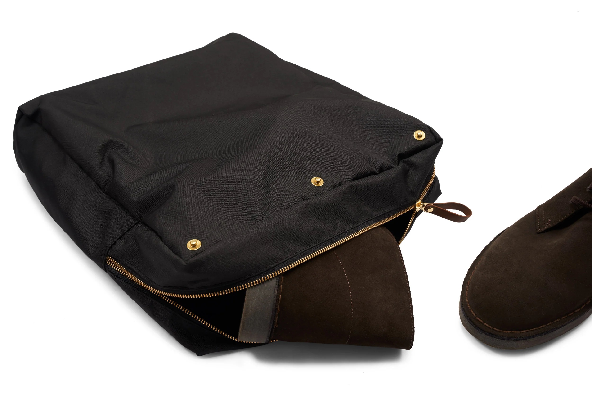 The S.C Holdall - Chocolate: Canvas Holdall Bag